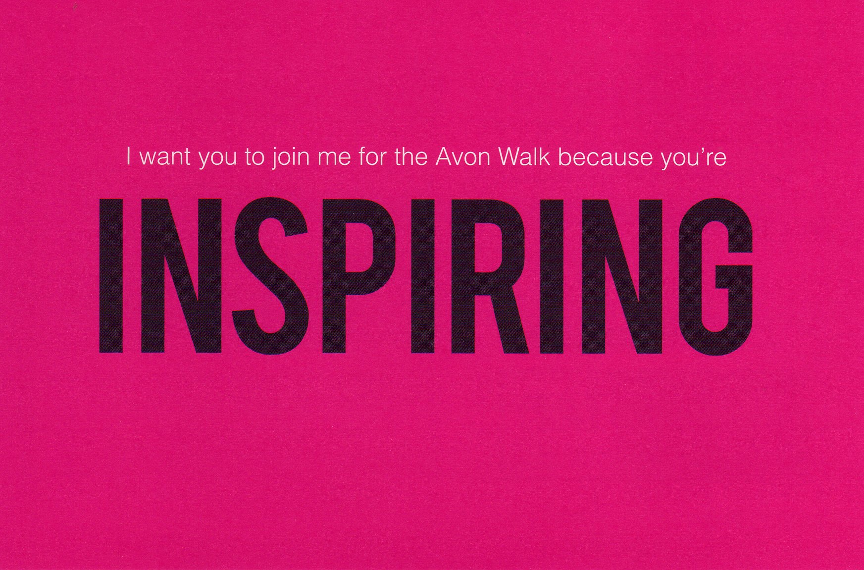 the word 'inspiring'